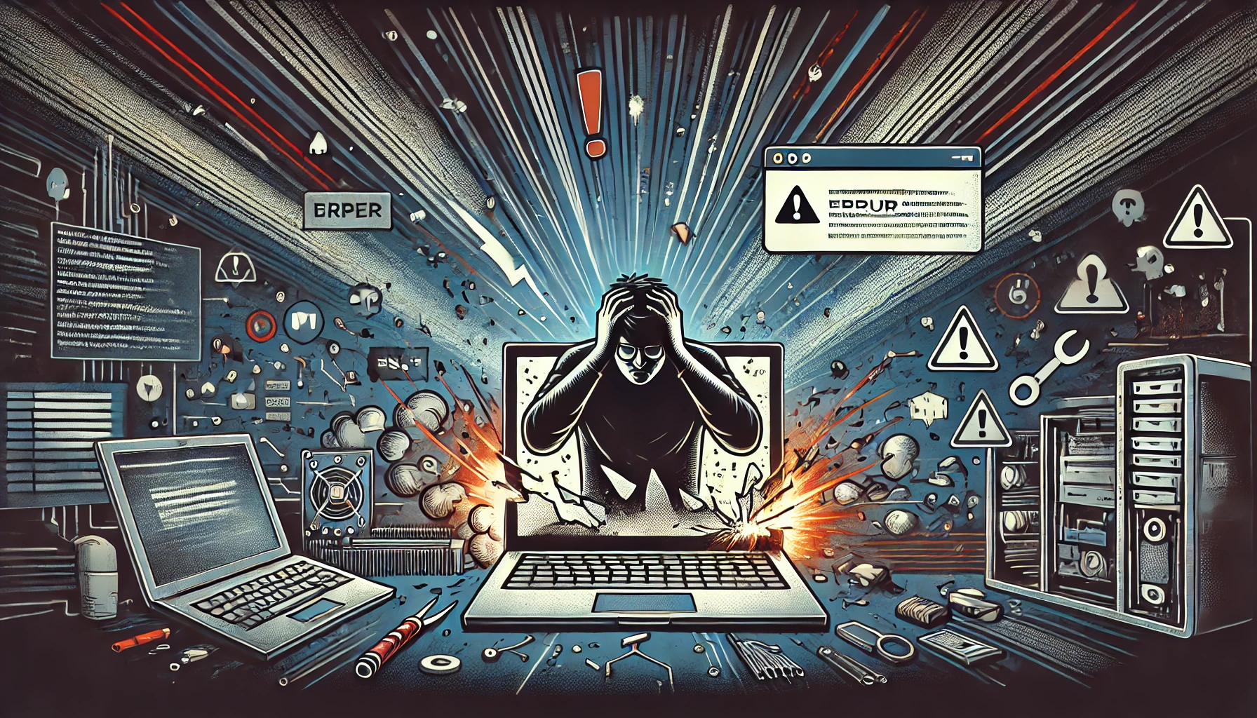 Ilustračný obrázok k článku: Pokazil sa Vám notebook, alebo počitač?
